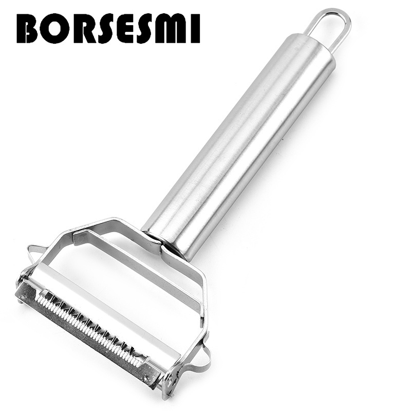 Unique kitchen gadgets Stainless steel veggie vegetable peeler set Multifunction trio peeler