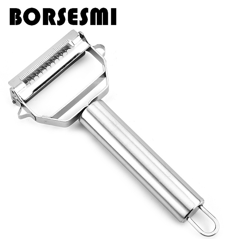 Unique kitchen gadgets Stainless steel veggie vegetable peeler set Multifunction trio peeler