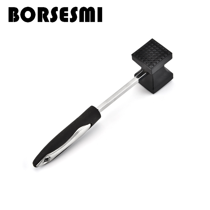 Professional Multi purpose Steak hammer Metal Gadgets Kitchen Japanese meat tenderizer hammer Manual meat pounder