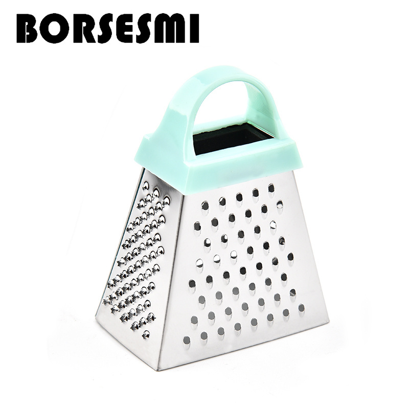 New kitchen gadgets Cheap kitchen tools cheese grater with container 4 side vegetable peeler Mini multi grater