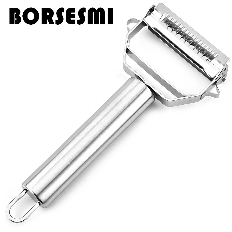 European kitchen gadgets stainless steel peeler Metal smart peeler