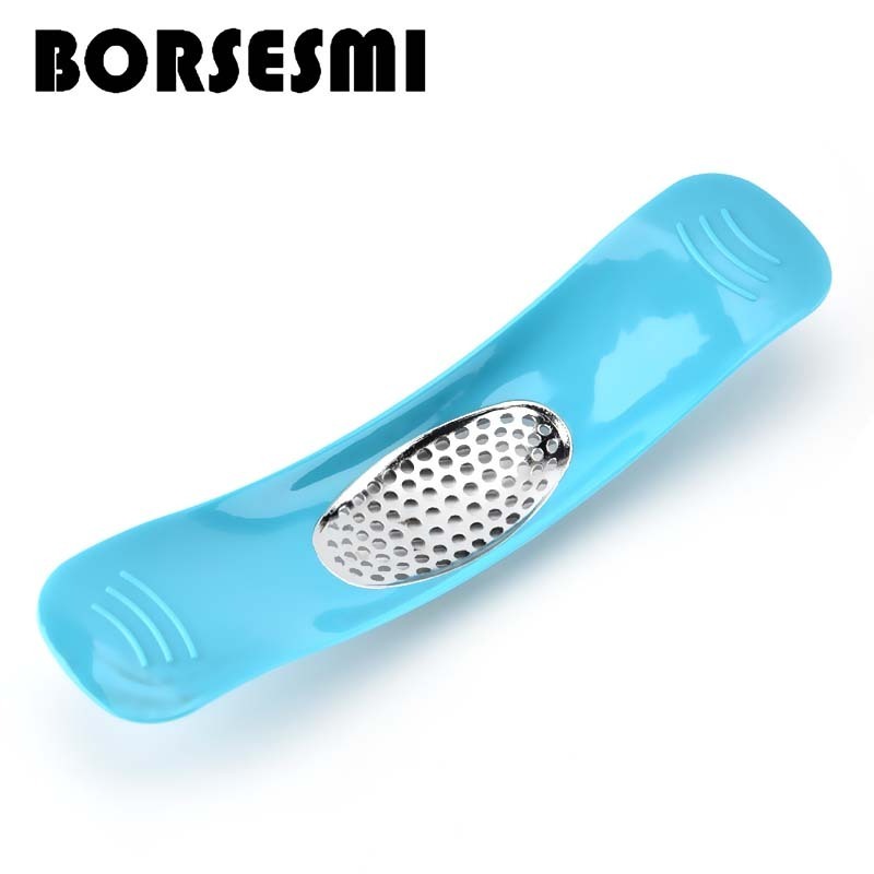 Unique Professional garlic press peeler Kitchen accessories tool baby food makers ginger press and slicer garlic plate grater