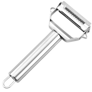 Unique kitchen gadgets Stainless steel veggie vegetable peeler set Multifunction trio peeler