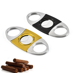 High-quality professional stainless steel cigar accessories cigar cutters for smoking tool