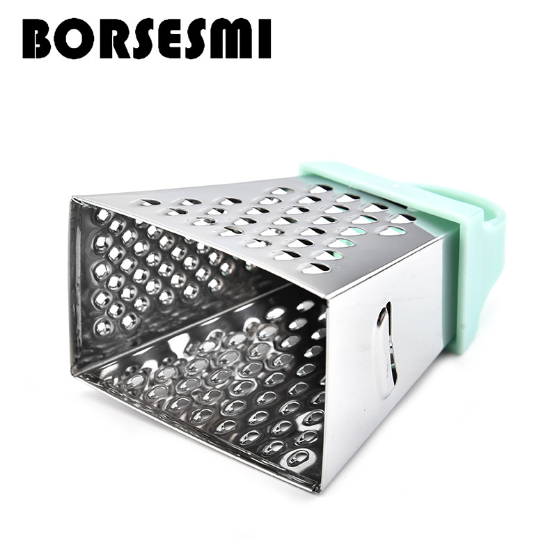 New kitchen gadgets Cheap kitchen tools cheese grater with container 4 side vegetable peeler Mini multi grater