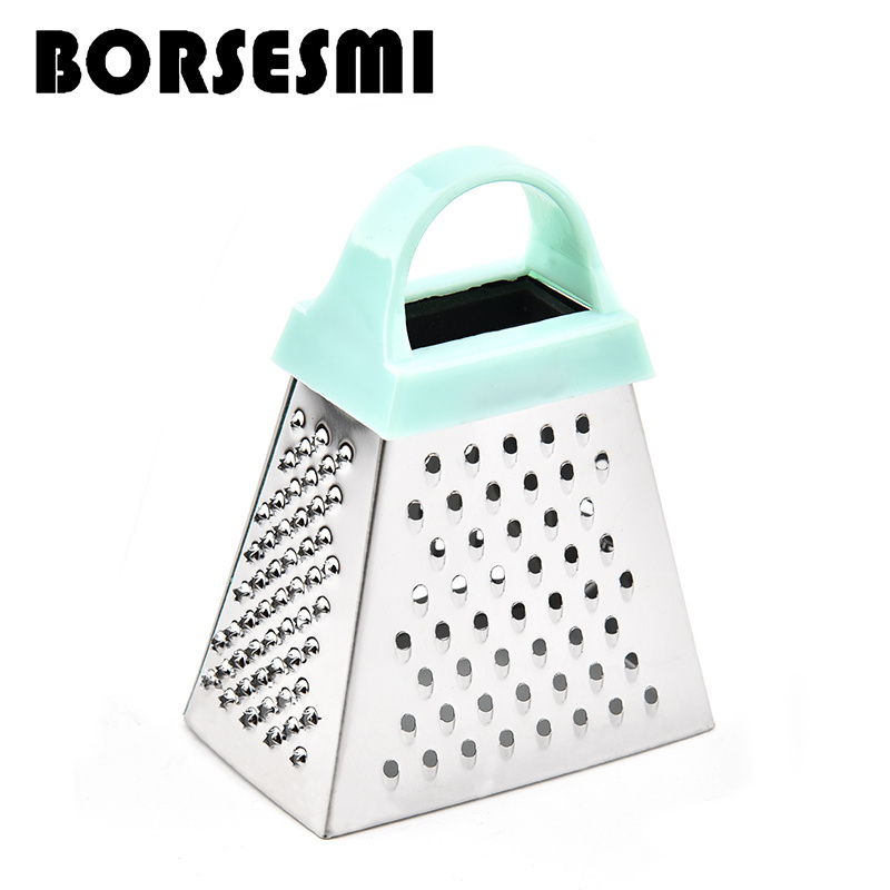 New kitchen gadgets Cheap kitchen tools cheese grater with container 4 side vegetable peeler Mini multi grater