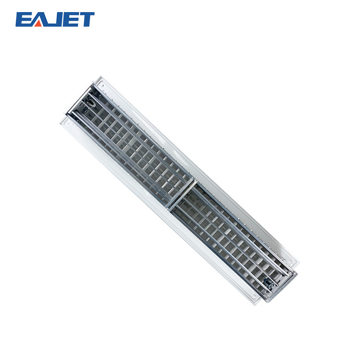 EAJET Custom size aluminum ventilation outdoor air vent cover double deflection grille