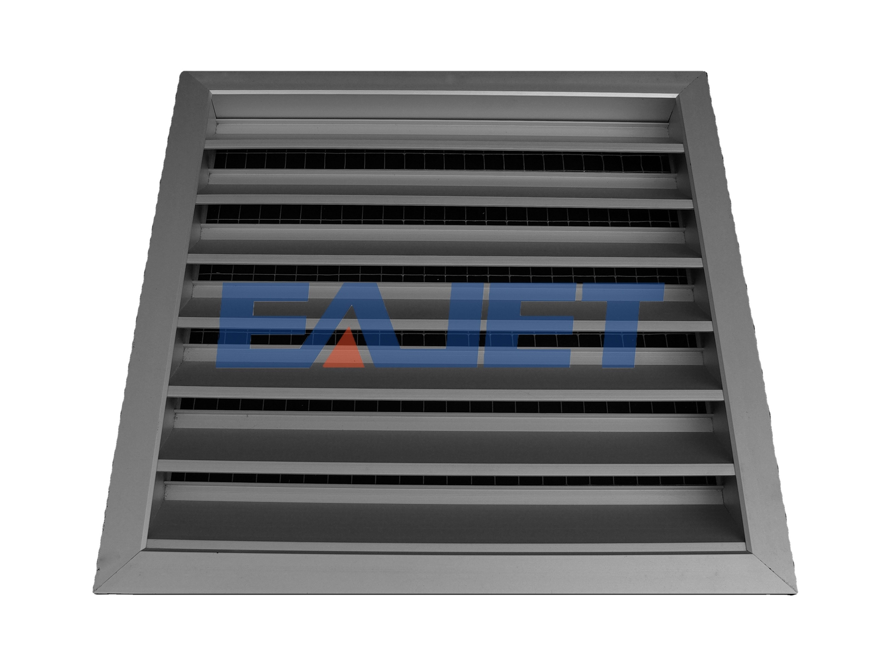 Custom size outside rain protection air exhaust aluminum wall panel waterproof louver