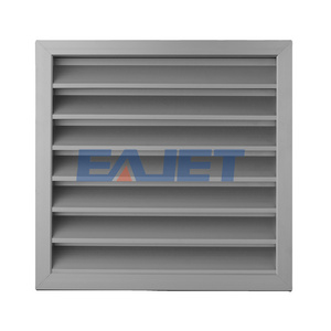 Custom size outside rain protection air exhaust aluminum wall panel waterproof louver