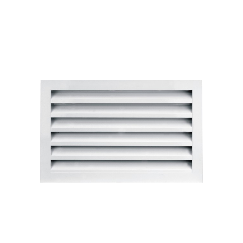 EAJET Custom size outside rain protection air exhaust aluminum wall panel waterproof louver