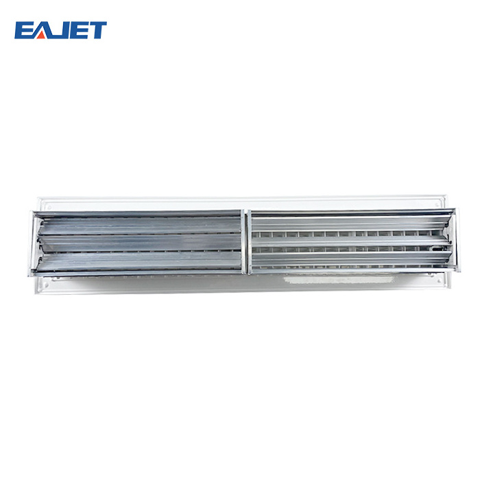 EAJET Custom size aluminum ventilation outdoor air vent cover double deflection grille