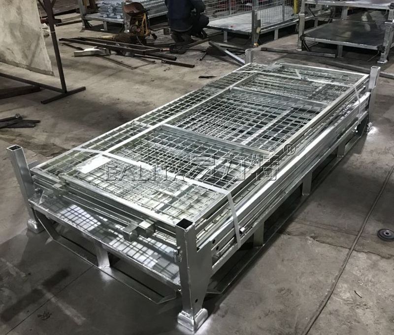 Foldable Heavy Duty Galvanized 1000 Capacity Multi-purpose Steel Stillage Cage M-SDP2020