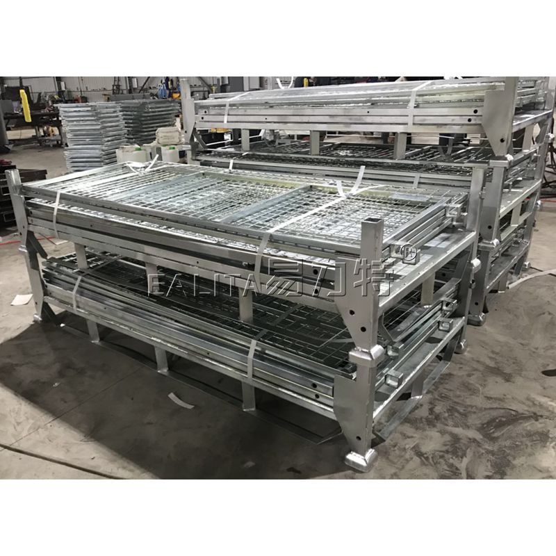 Foldable Heavy Duty Galvanized 1000 Capacity Multi-purpose Steel Stillage Cage M-SDP2020