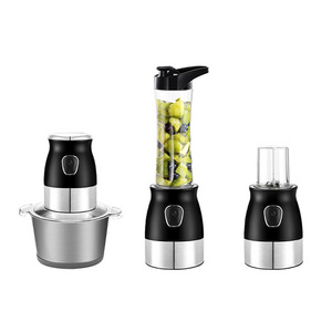 3 in 1 Multifunction Food Processor Mixer/Juicer/Grinding/Slicer Electric Meat Grinder Blenders