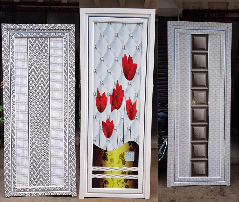 Plastic UPVC PVC Bathroom Door Panel Board Extrusion Production Line