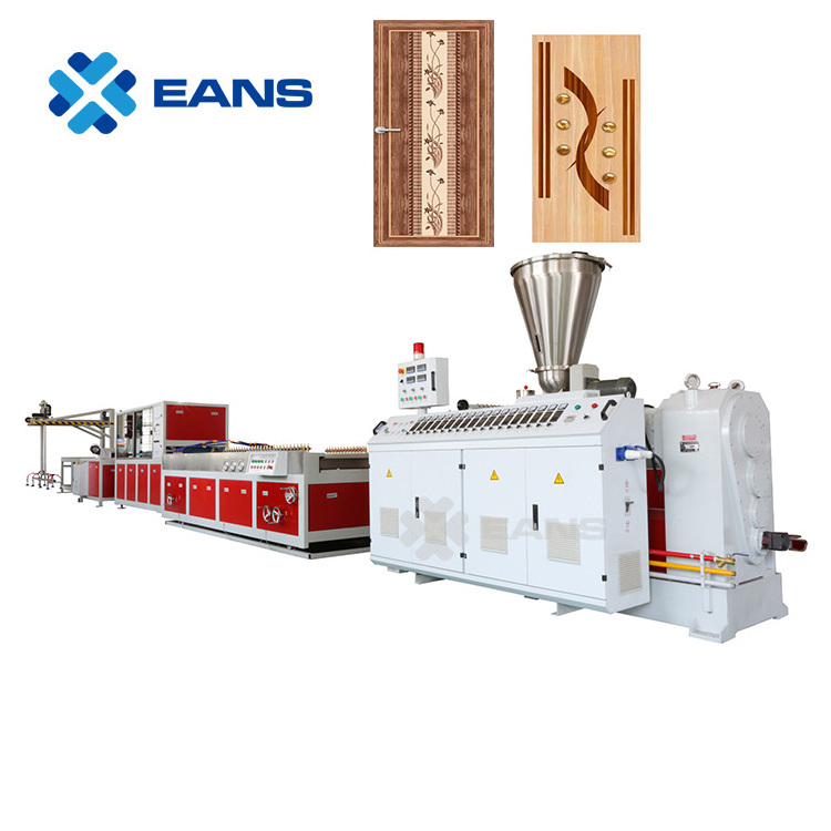 Plastic UPVC PVC Bathroom Door Panel Board Extrusion Production Line