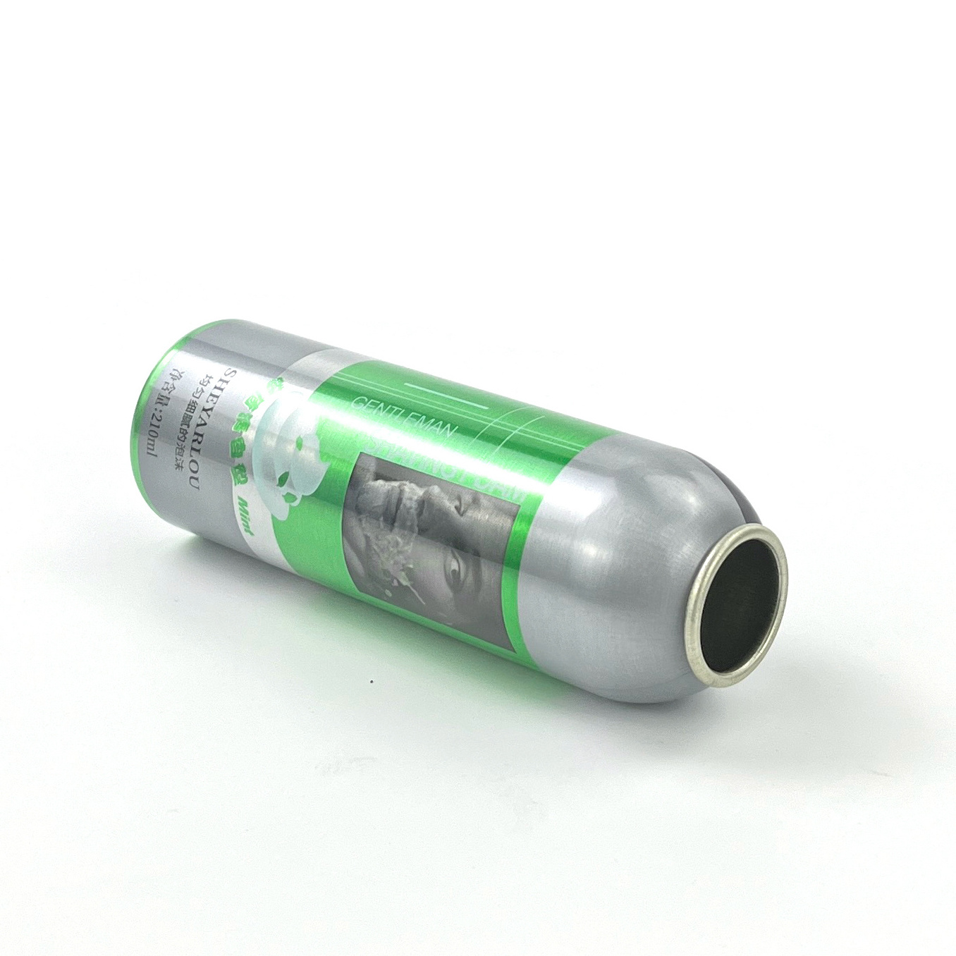 Manufactures Large Metal Aluminum Aerosol Tin Can Empty Portable Butane Gas Cartridge With Plastic Caps For Aerosol Cans