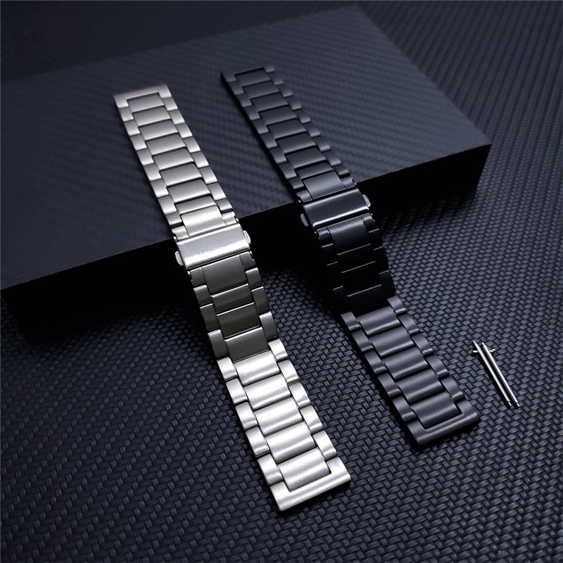 18mm 20mm 22mm titanium  bracelet  For  Samsung/AMAZFIT huawei GTR 42mm   Bracelet Metal Wrist Watch Band