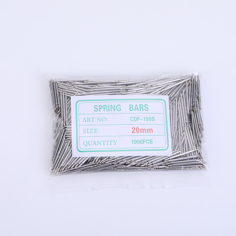 1000pcs/lot 12mm/14mm/16mm/18mm/20mm/21mm/19mm/22mm Watch Band Strap Spring Bar Buckle Link Watch Pins Repair Tools