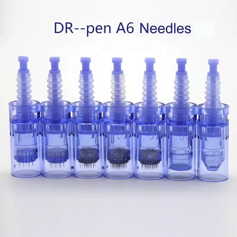 Permanent Makeup Tools Wholesale Dr Pen A6 Needle Cartridges Stainless Steel Replacement Needle for Dr Pen A1 Beauty Accessories