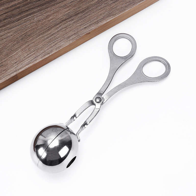 Early Riser Food Grade Stainless Steel Meat Baller Non-Stick Meatball Maker Ice Cookie Dough Scoop