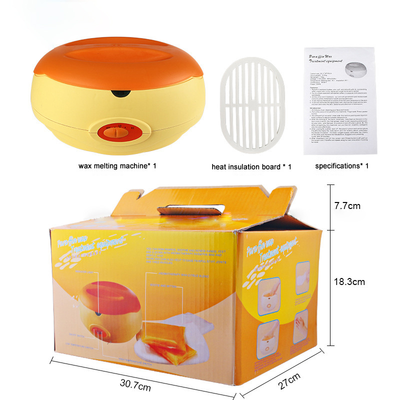 Mini Wax Heater Electric Hair Removal Paraffin Hard Candle Pot 100 Waxing1000ml Depilatory Wax Warmer Machine For Hand and Foot