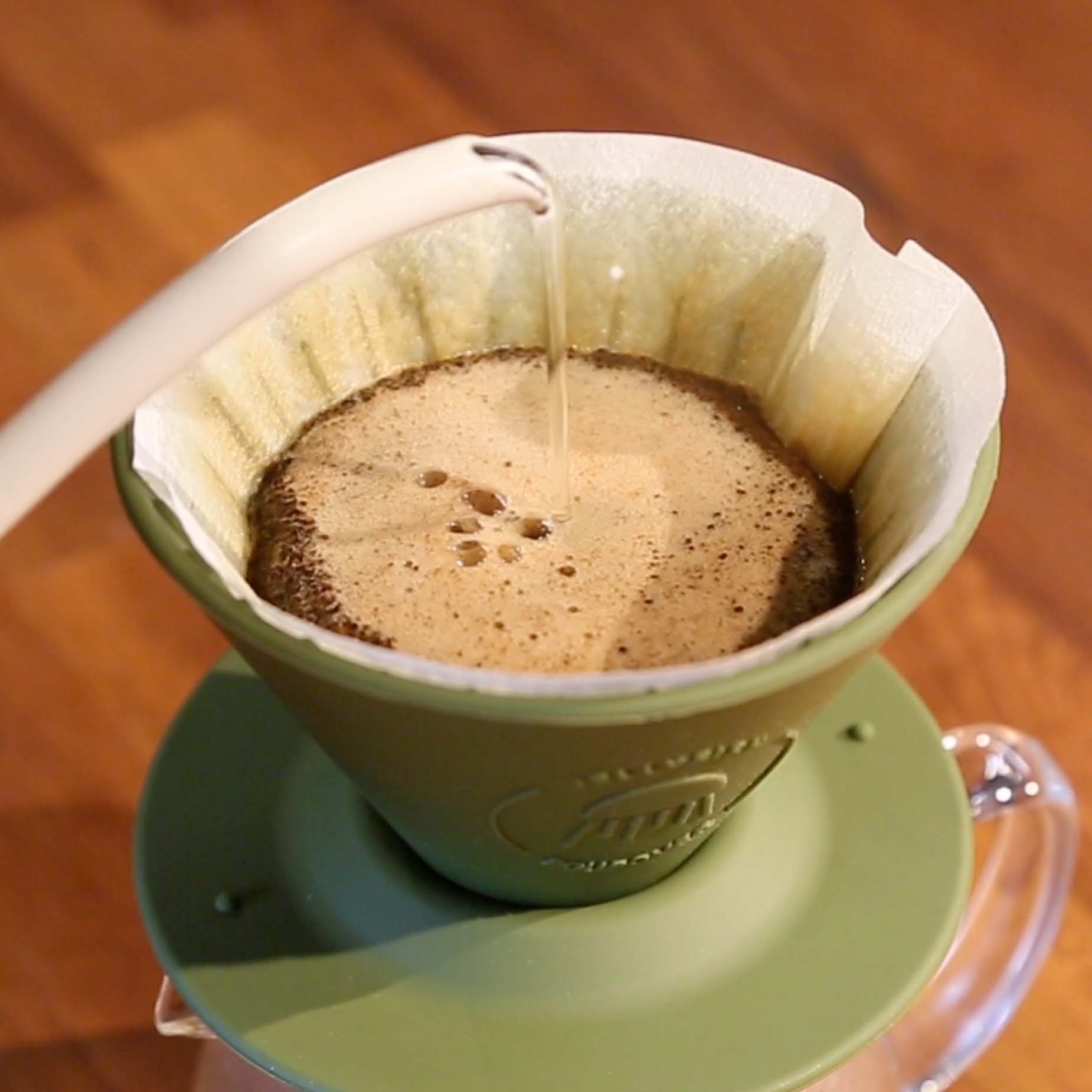 High Quality New Year's Pour Over Coffee Dripper for 1-2 servings