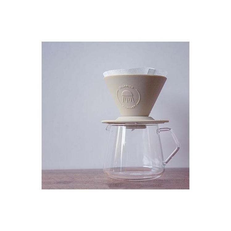 Kitchenware High Quality Colorful Silicone Cone Shape Pour Over Coffee Dripper