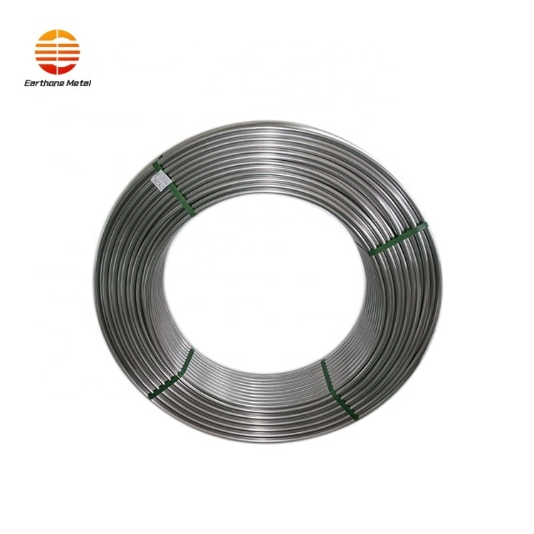 High performance 304 stainless steel coil tubing for AC condition compressor