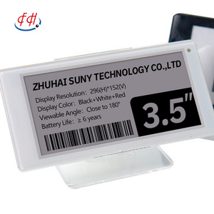 High Quality 3.52 inch Digital Smart Price Tag Wireless E ink Display labels ESL Electronic Shelf Label E-paper Price Label