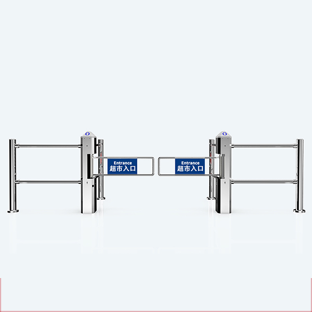 Automatic Optical Turnstile For Entrance Access Control System Gate Exit Supermarket Swing Gate