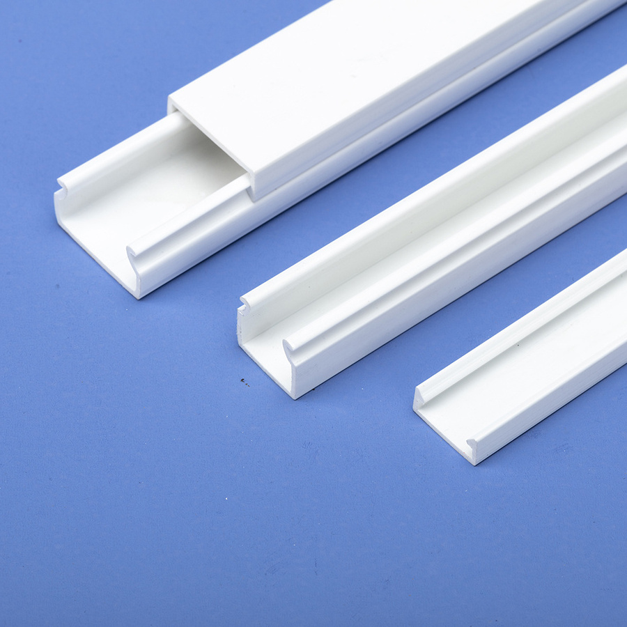 Best Sell Decorative PVC Cable Trunking 16x25 Other Wiring Accessories Plastic Duct PVC Electrical Wire Casing