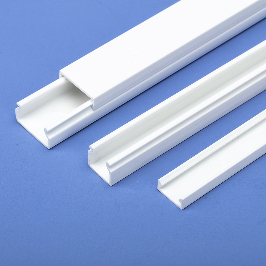 Best Sell Decorative PVC Cable Trunking 16x25 Other Wiring Accessories Plastic Duct PVC Electrical Wire Casing