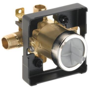 R10000-UNWS R10000-UNBX shower rough in valve back wall mounted shower valve 1/2'' Universal Mixing Rough-In Valve