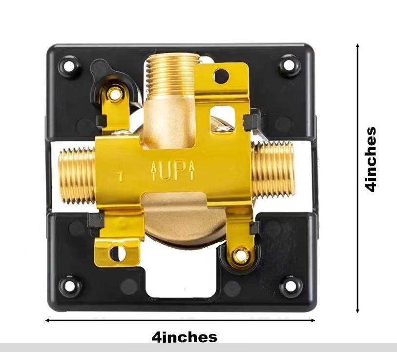 R10000-UNWS R10000-UNBX shower rough in valve back wall mounted shower valve 1/2'' Universal Mixing Rough-In Valve