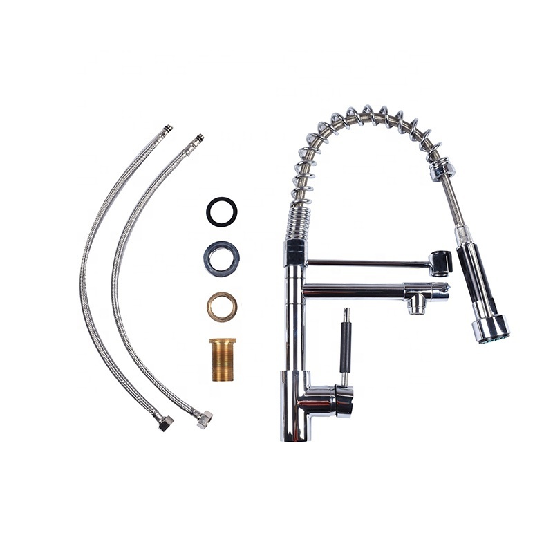 Two ways pull out spring robinet cuisine kitchen sink faucets  pull down sprayer kitchen taps faucet torneira cozinha