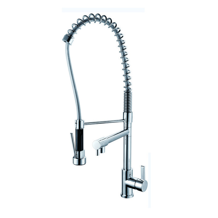 Two ways pull out spring robinet cuisine kitchen sink faucets  pull down sprayer kitchen taps faucet torneira cozinha