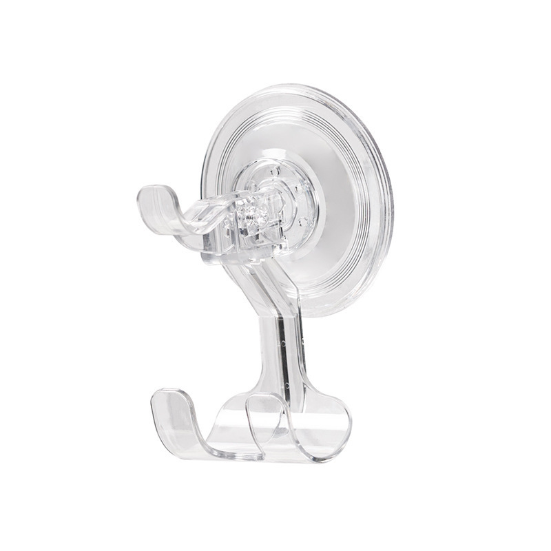 Kitchen bathroom shower wall mount plastic powerful vacuum  towel suction cup hanger holder hooks