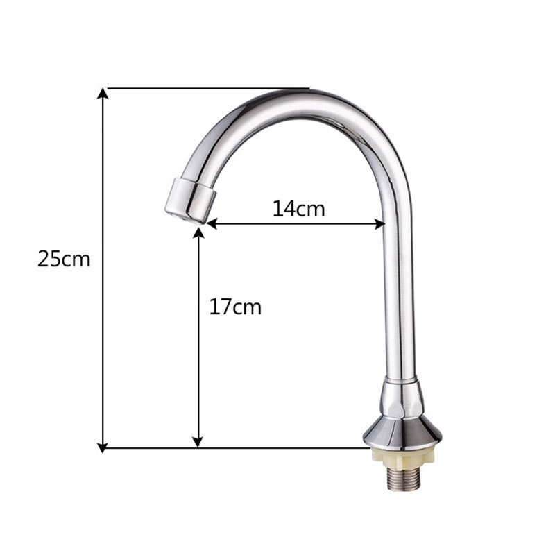 Modern Foot Operated Water Taps Single Hole Faucets for Bathroom Brass Faucet for Foot Switch Sink