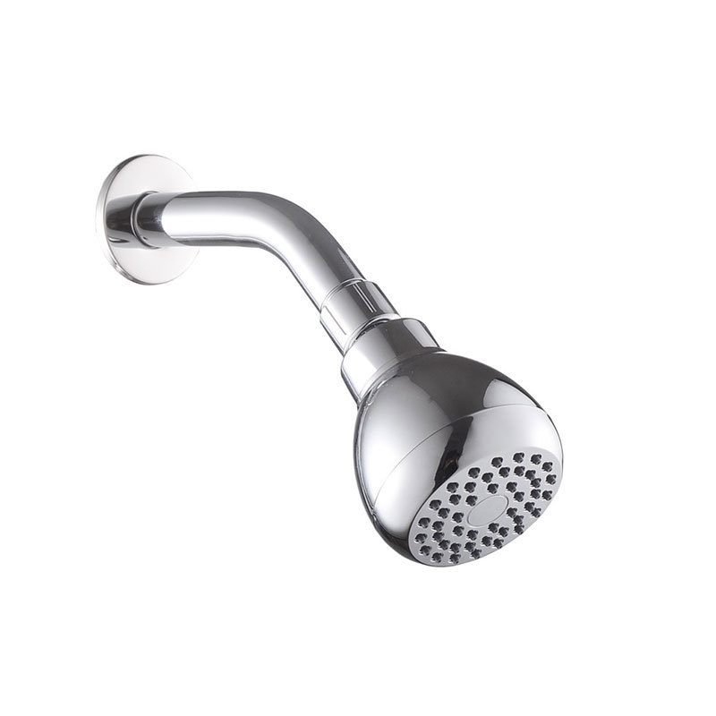 America Style Hot Sale High Pressure Shower Head - 3 Inch Anti-leak Fixed Chrome Showerhead - Adjustable Metal Swivel Ball Joint