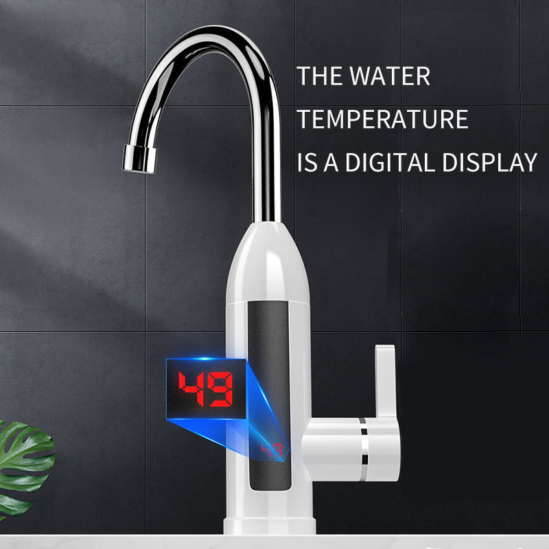 Instant Water Heater for Kitchen Cold and Hot Water Bathroom Faucet Electric Tap