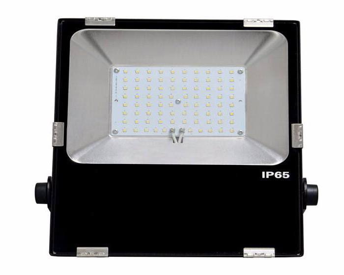 100w indoor electric high power garden project waterproof golf driving range led flood light with arm