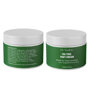 Tea Tree Foot Cream Hydrates, Softens & Conditions Dry Cracked Feet, Heel and Calluses,- Helps Soothe Irritated Skin