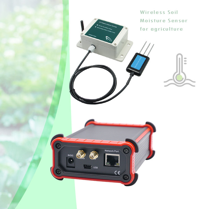 Wireless Digital agriculture soil testing equipment system soil moisture monitoring lorawan zigbee soil moisture sensor