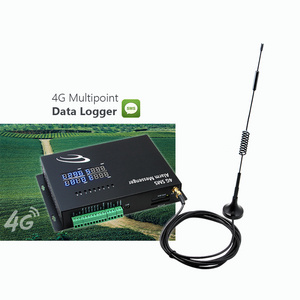 Temperature monitoring 4G data logger automatic transmission SMS alarm