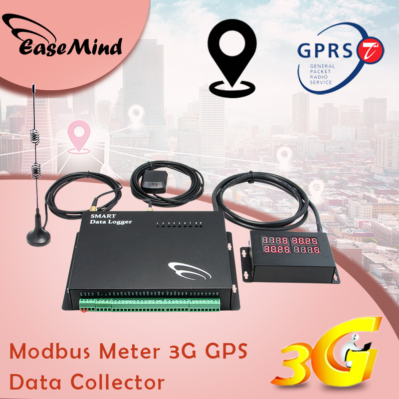 Multipoint Modbus 3G Data Logger gps gprs guard tour monitoring system