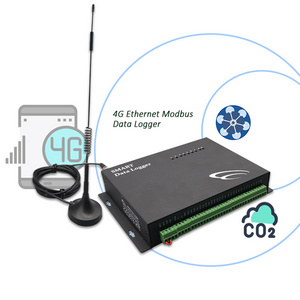 Modbus Ethernet Outdoor Wireless Automatic Industrial Agricultural Software Data data logger voltage and temperature measurement