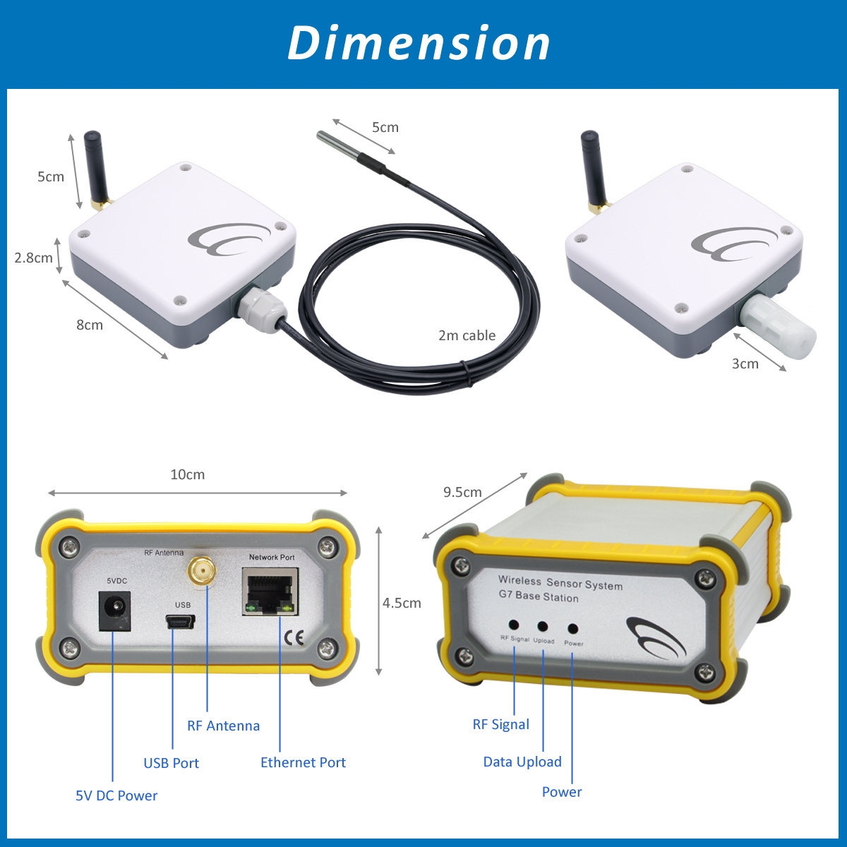 4 Sets High Accuracy Digital Greenhouse digital temperature Humidity  controller for freezer