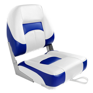 Wholesale Customized Deluxe Folding Boat Seats Marine High Back Swivel Jet Boat Seats for Bass Boats