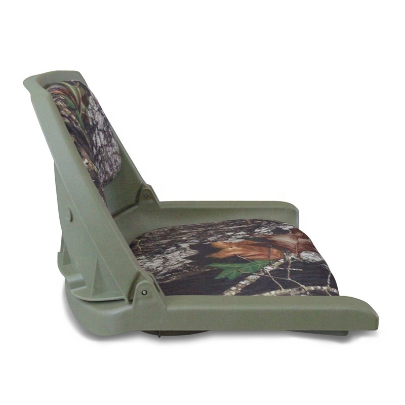 New Camouflage Plastic Folding Boat Seat Padded Folding jon boat seats